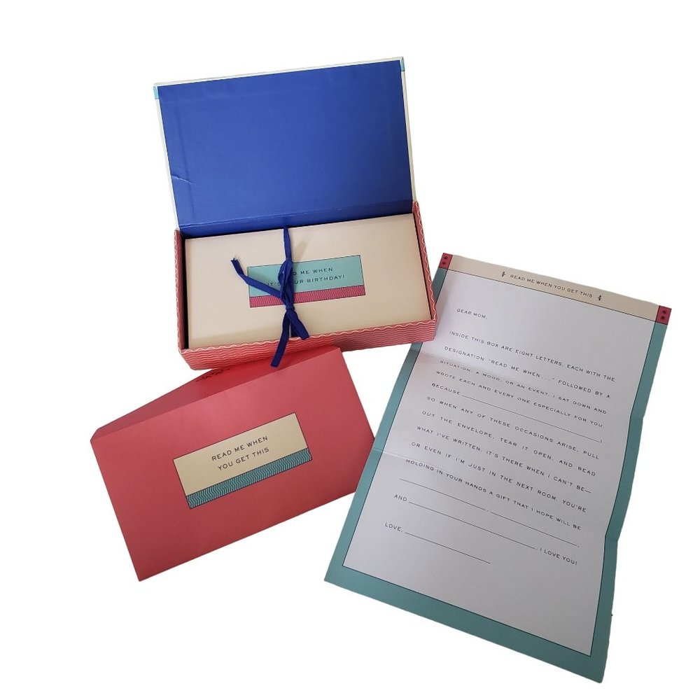 Knock Knock Letters to My Wonderful Mom Read Me When Box